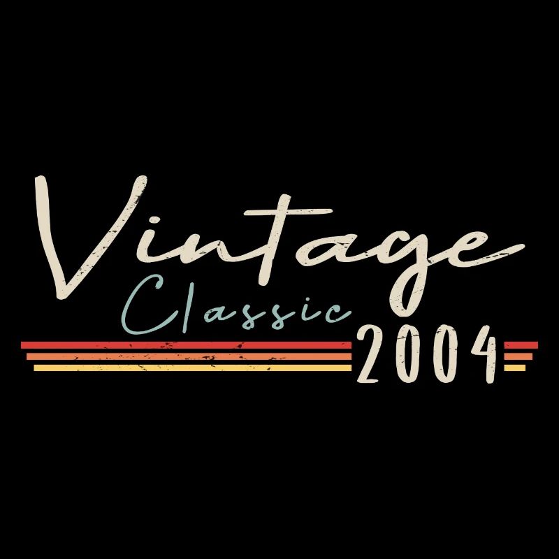 Vintage Original since 2004 Geburtstag Retro
