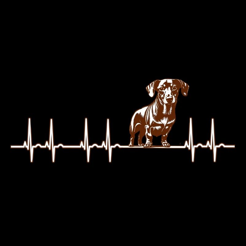 teckel aime ECG Heartbeat