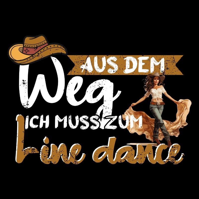 Line Dance Linedance Tanzen Aus dem Weg
