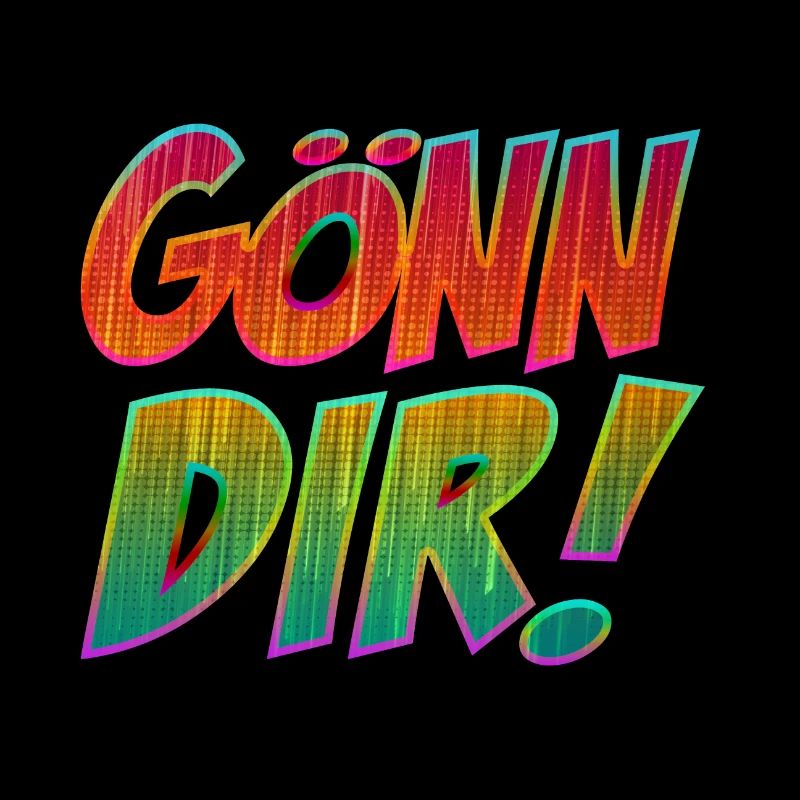 Gönn Dir! Gönner Gönnen Gönnt Geschenkidee