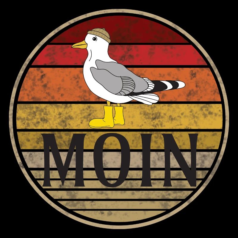 Moin Möwe Retro