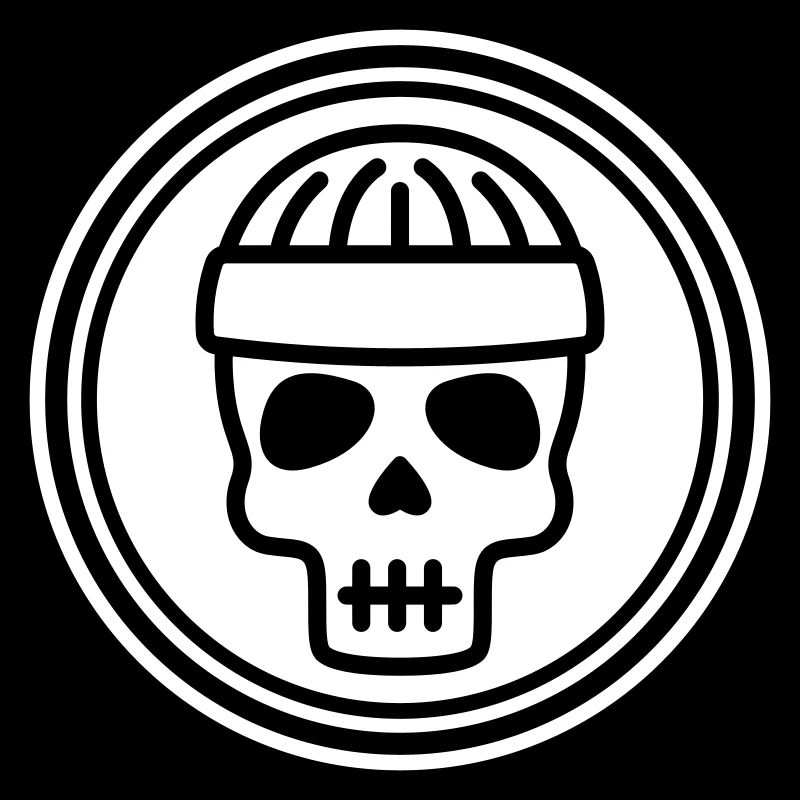 Skull head icon