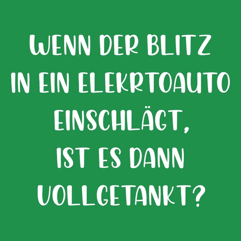 Wenn der Blitz in ein E Auto einschlägt getankt