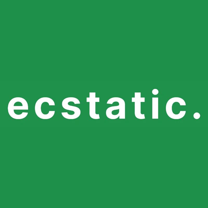 ecstatic white