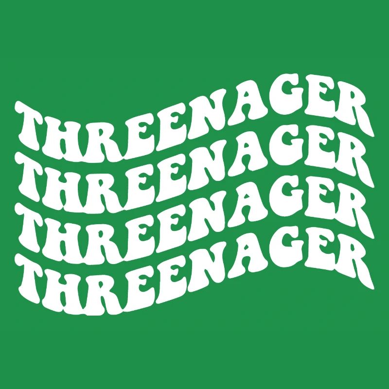 Threenager Toddler Third Three Year old Fun