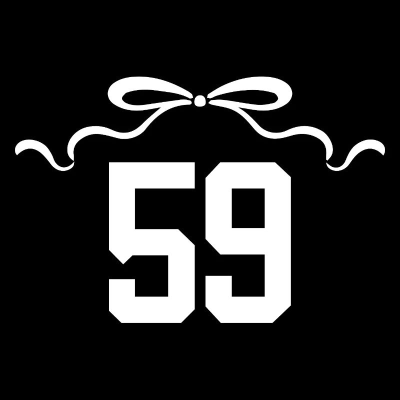 Number 59 Knot - 59th Anniversary