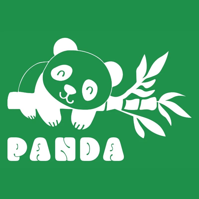 Panda Cute China Bär Tier Spruch Geschenkidee