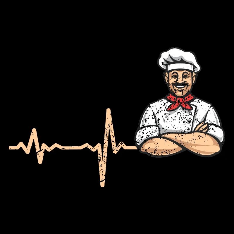 Heartbeat chef pizza maker - gift