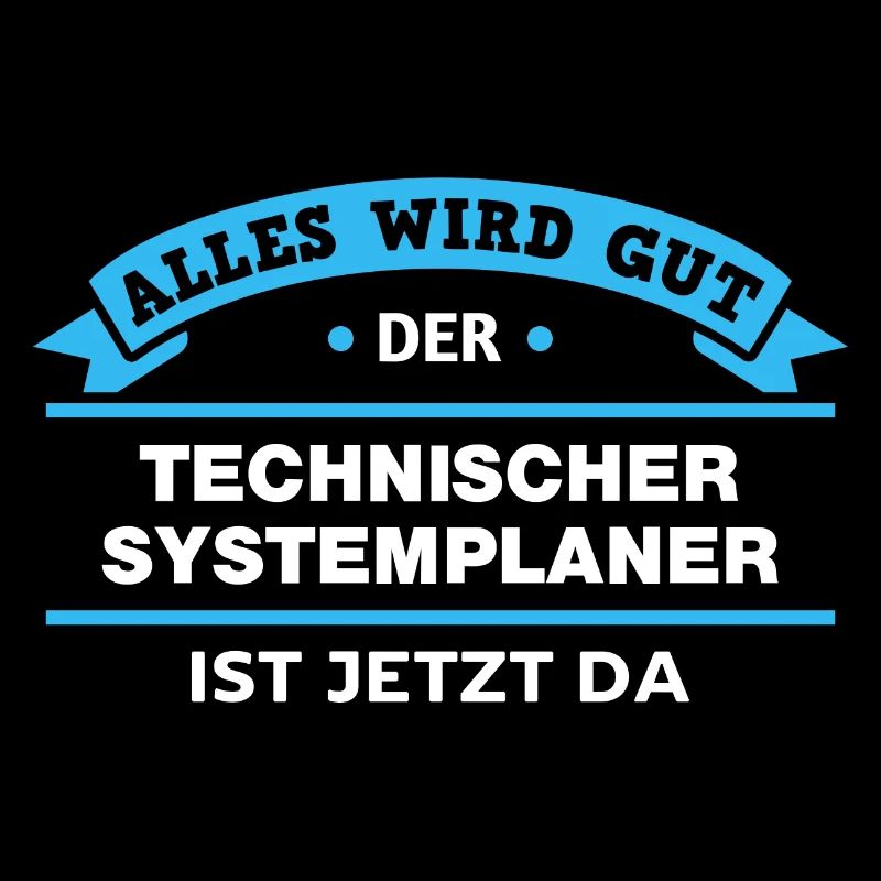 Technischer Systemplaner Design für stolze Profis