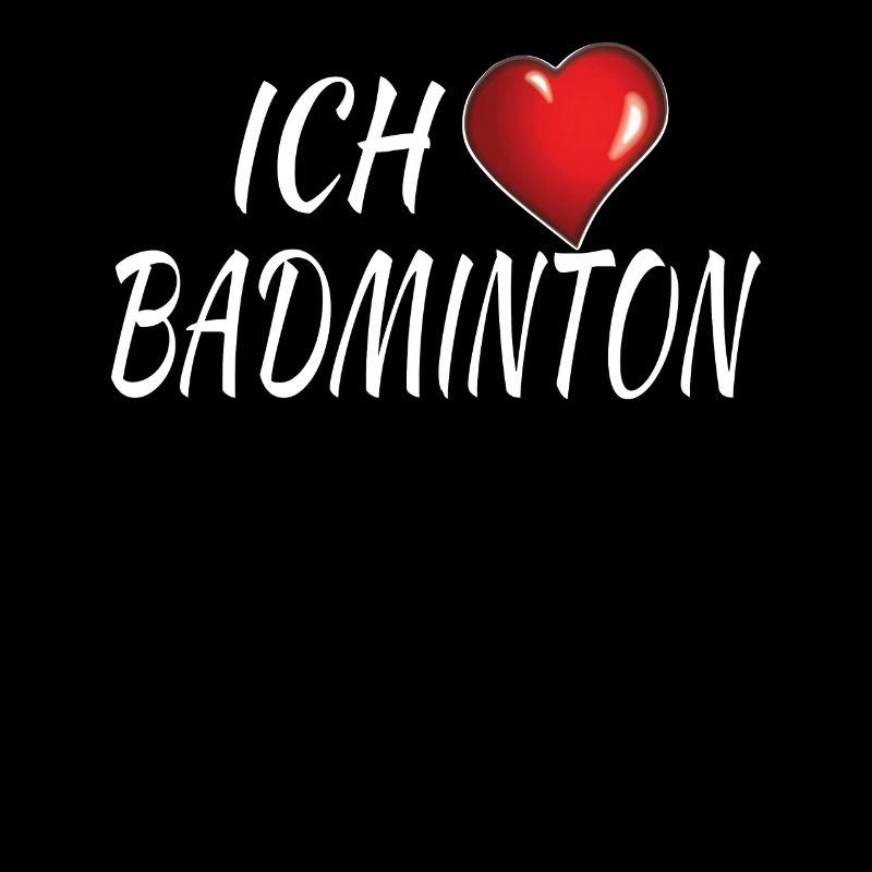 Badminton Spieler Geschenkidee Design