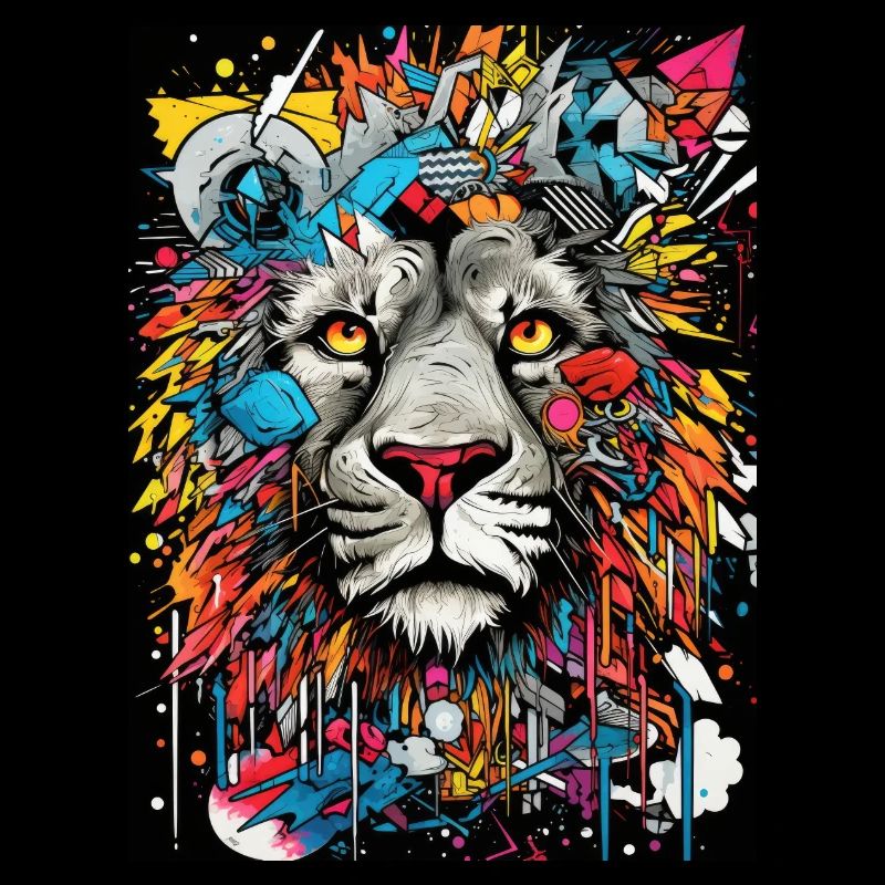 Royal Majesty: Imposing Lion Pride