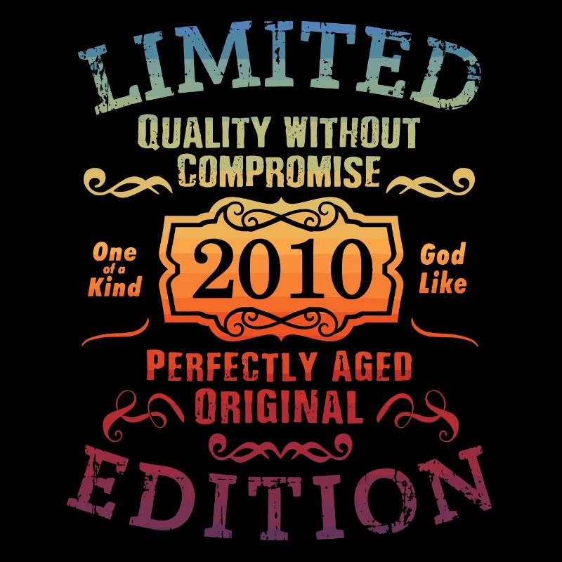 Geburtstag 2010 Limited Edition Geschenk Used Cool