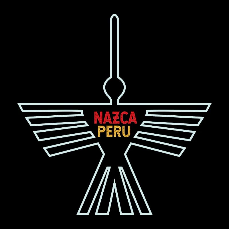 Inka Nazca Linien Kondor Geoglyphe Peru - Geschenk