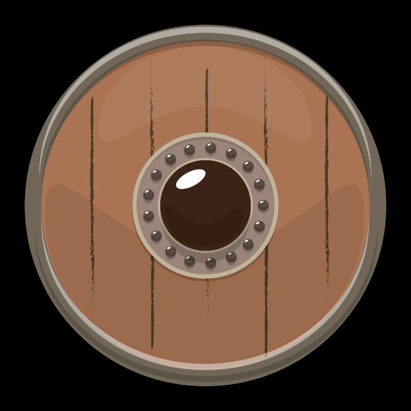 Nowegian Viking Shield Vikings Gift Idea