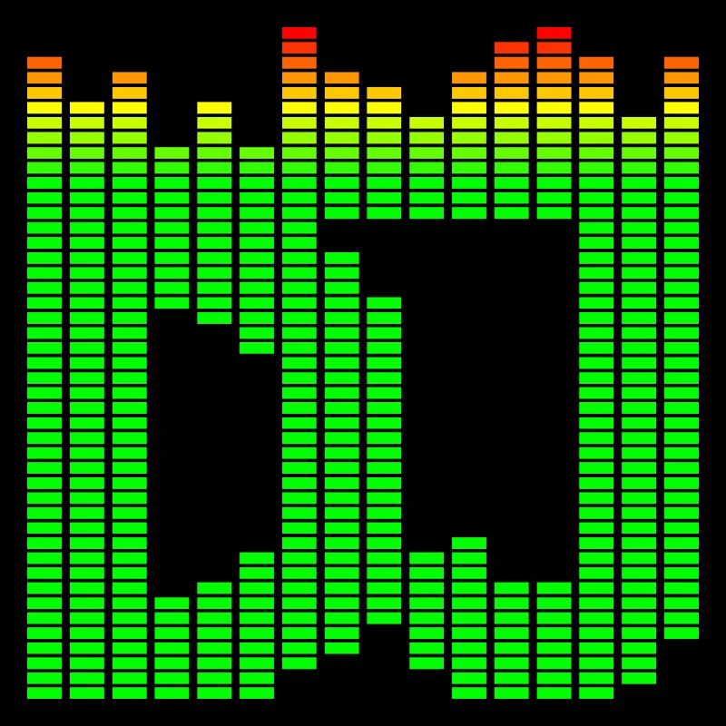 DJ music equalizer