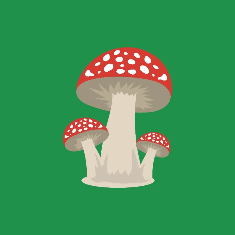 Pilz Glückspilz Wald Geschenkidee