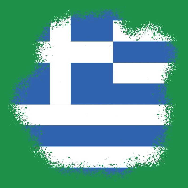 Drapeau grec Hellas Athènes drapeau grec