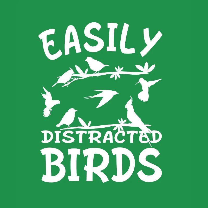 Ornithologist - Easily distracted - Birdwatching