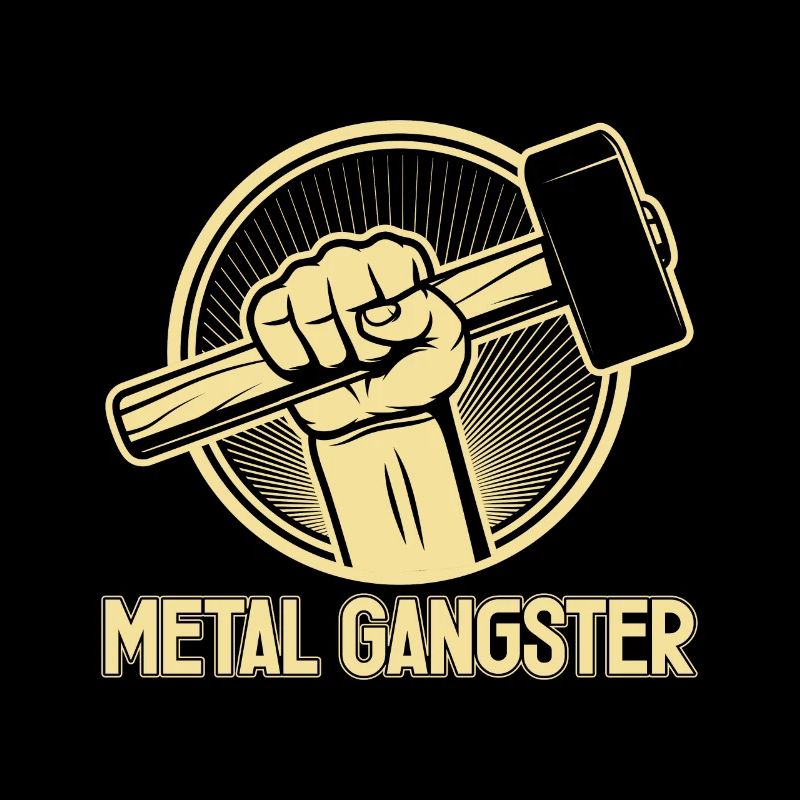 Blacksmithing Metal Gangster Forging Gift Idea