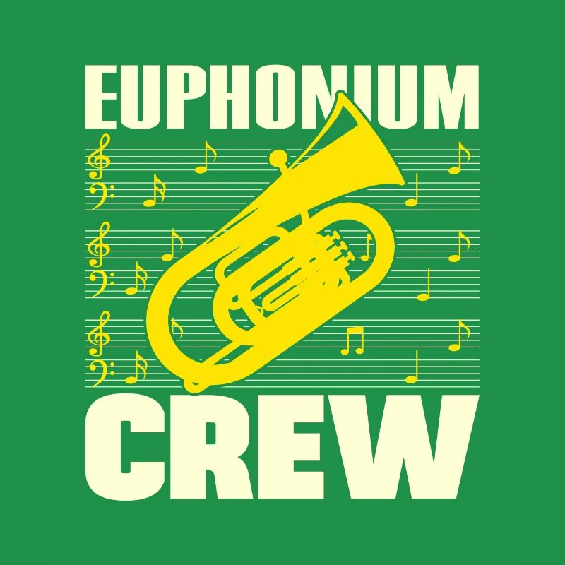 Euphonium Crew Baritone Player Gift Idea