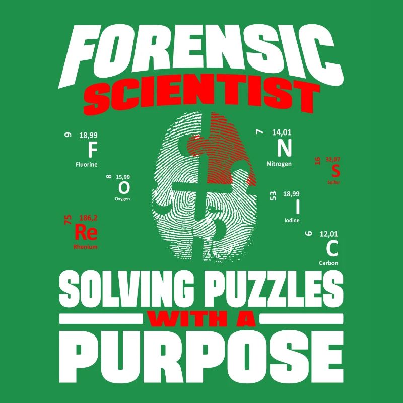 Forensic Scientist Solving Crime Puzzles Crime Lab