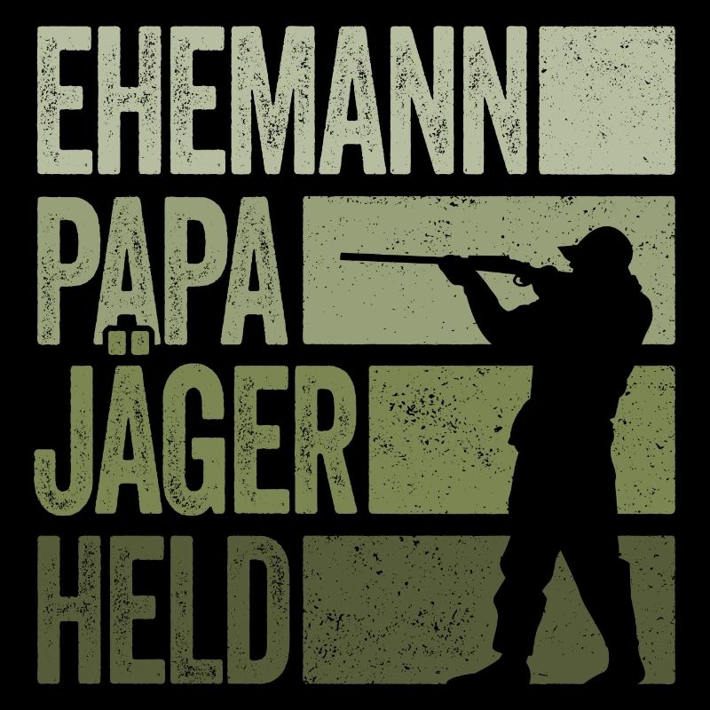 Ehemann Papa Jäger Held Rotwild Jagd Jagen Lustig