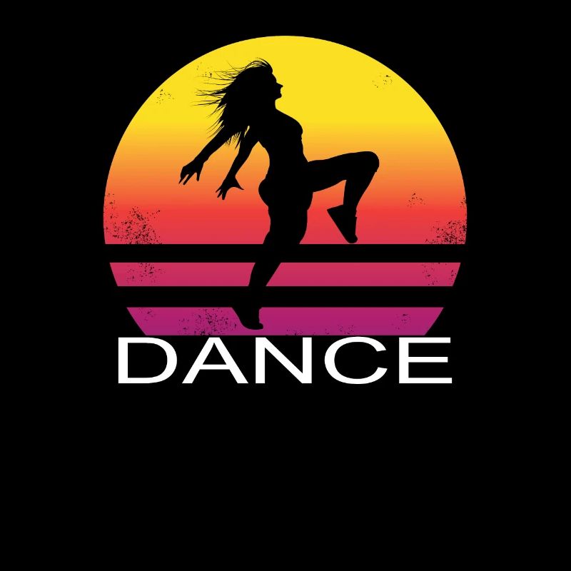 Vintage Dancing Dance School Gift