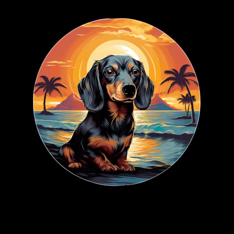 Dackel Hund für einen Hundebesitzer Dackel
