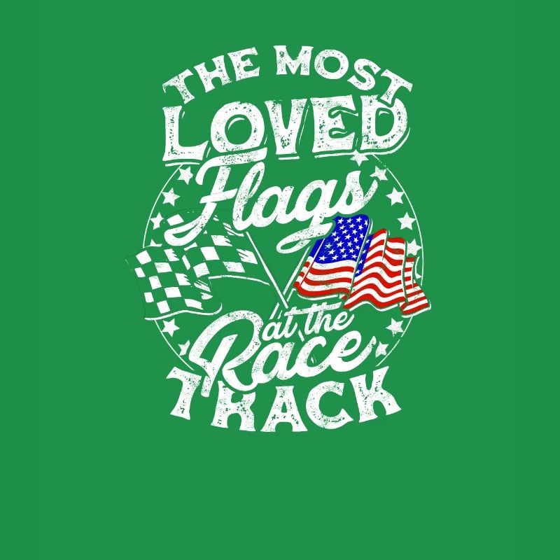 Les drapeaux les plus aimés sur la piste de course - terre battue