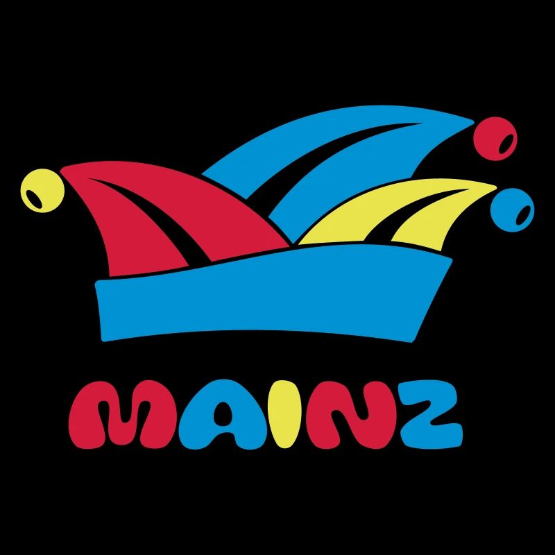 Fasching Narrenkappe Mainz 1, 2 oder 3 Farben