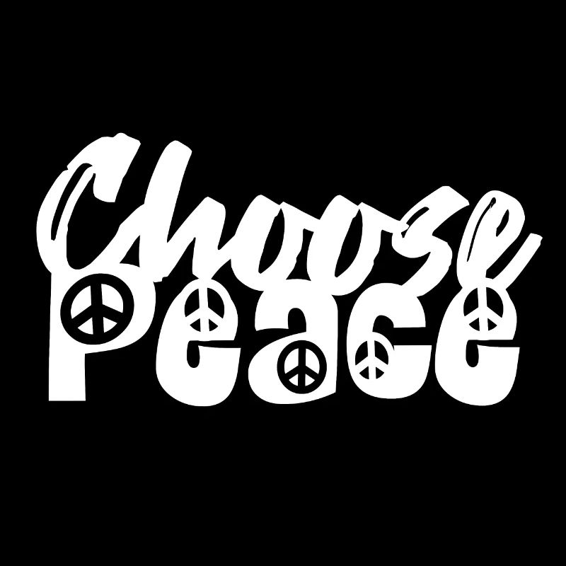 Choisissez Peace Vintage Peace Sign