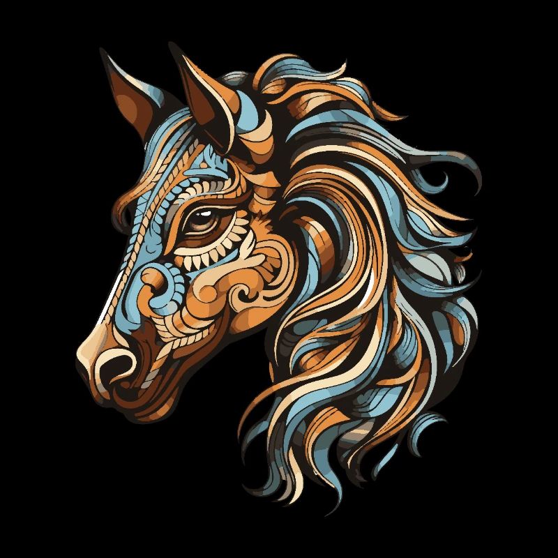 Cheval Portrait Tête