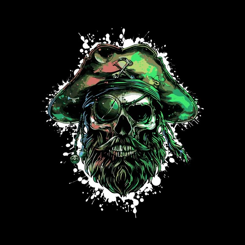 Capitaine Crâne de pirate