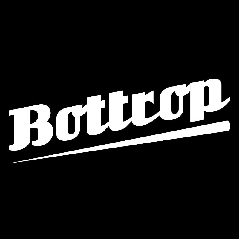 Bottrop - Textdesign mit Stadtnamen