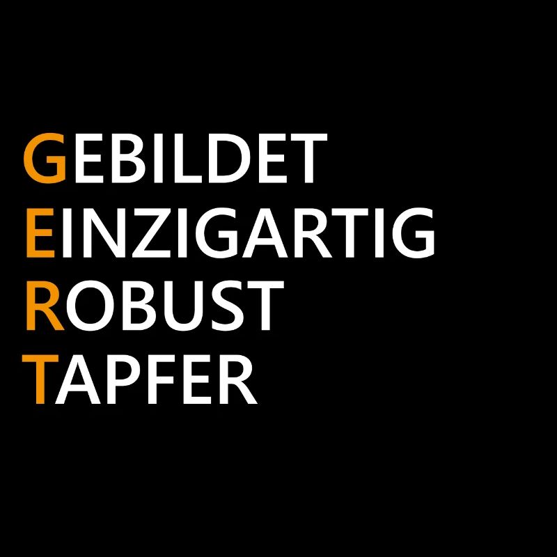 Gert Name Geschenk