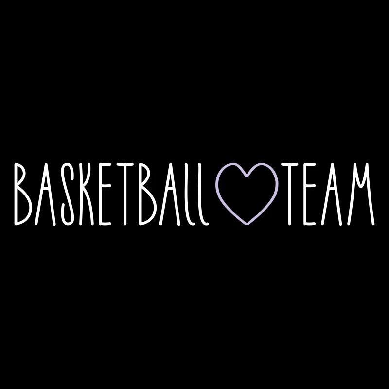 Basketball Team Heart