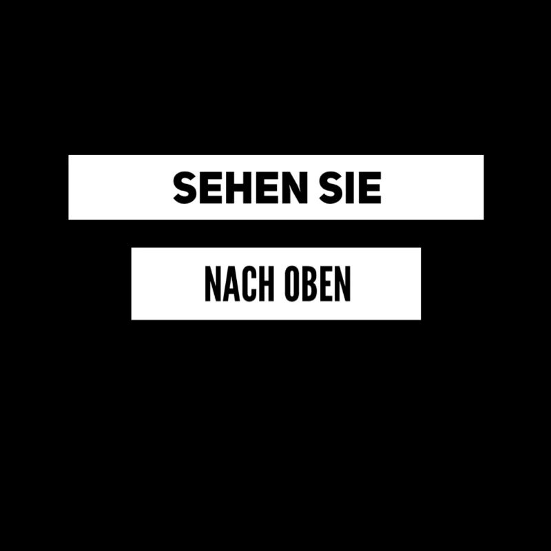 sehen sie nach oben