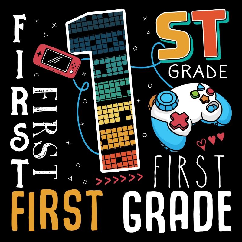 1. Klasse Gaming Schulkind