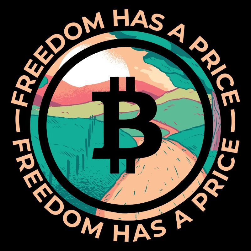 La liberté a un prix Crypto Bitcoin Shirt Gift