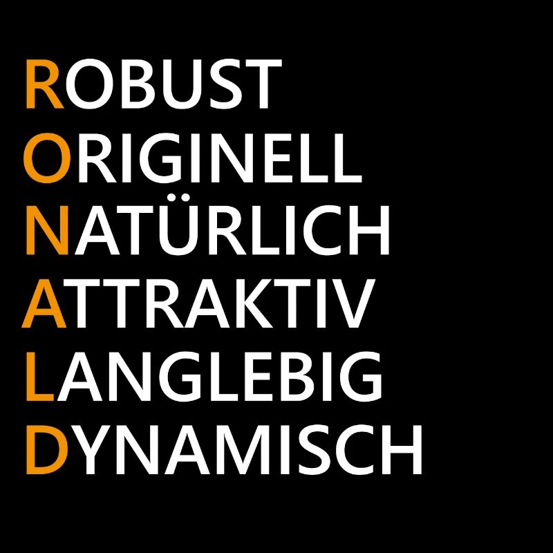 Ronald Name Geschenk