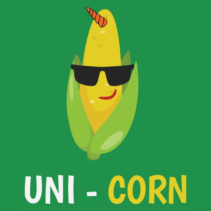 Funny Sweet Corn Uni-Corn Maiz Gift Idea