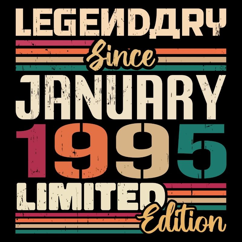 Geburtstagsgeschenk Geboren Im Januar 1995 - 1995