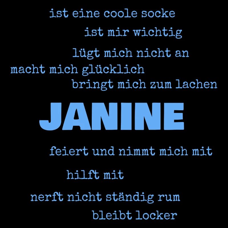 Sprüche Janine