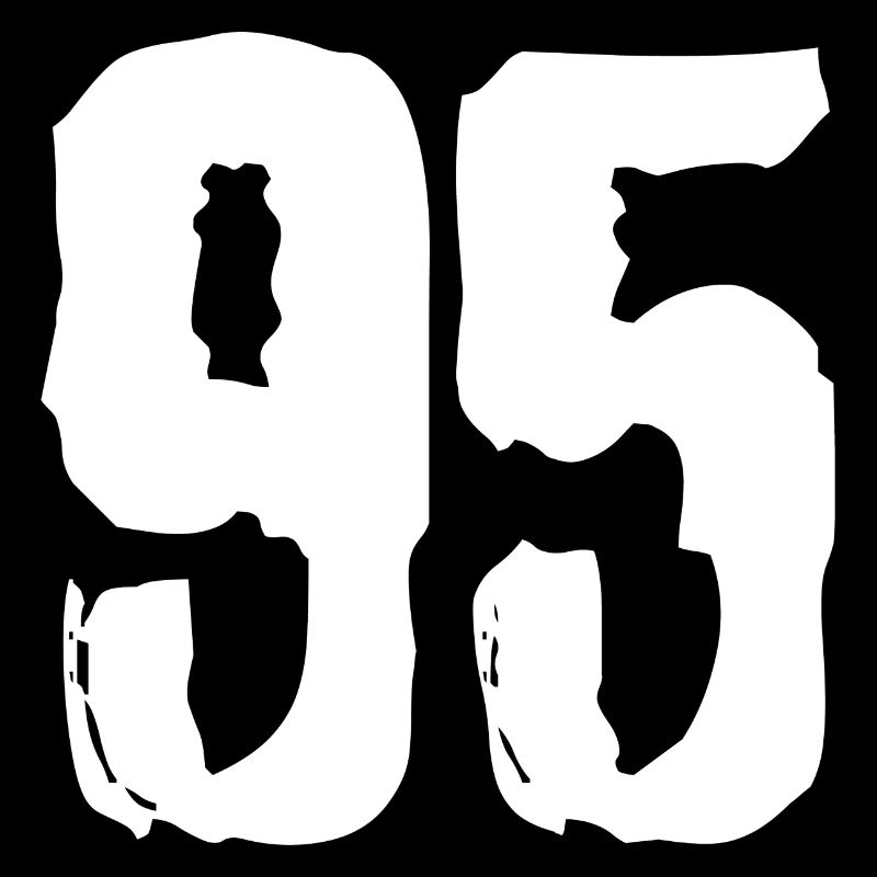 Maillot à 95 numéros
