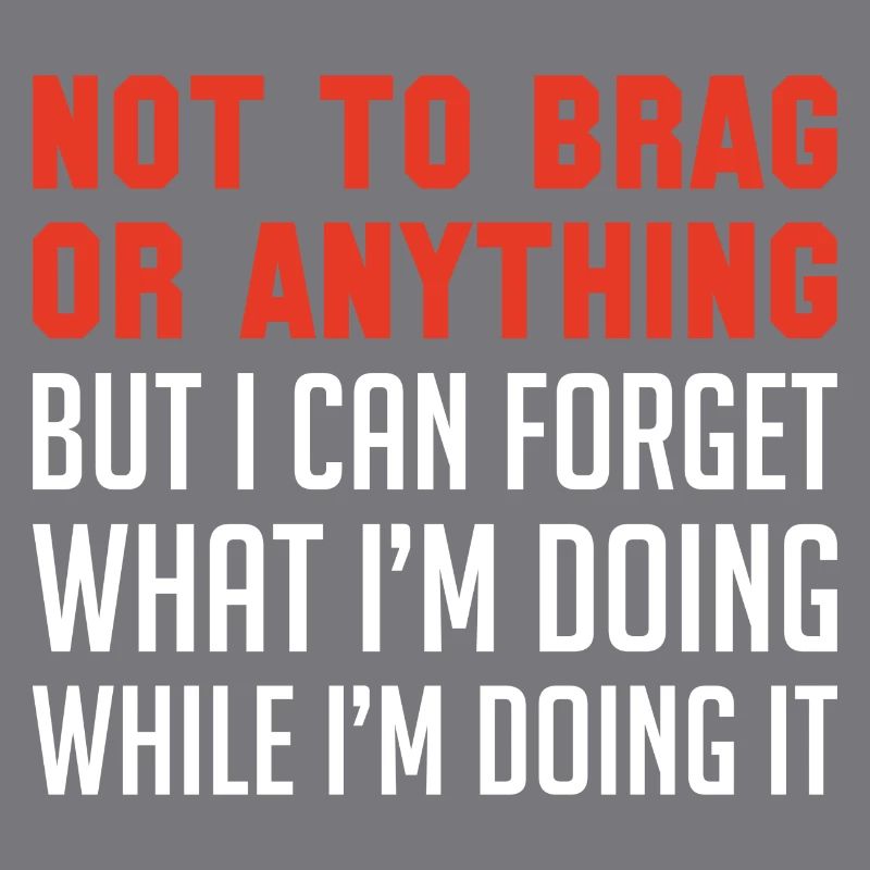 Nicht zu prahlen oder irgendetwas