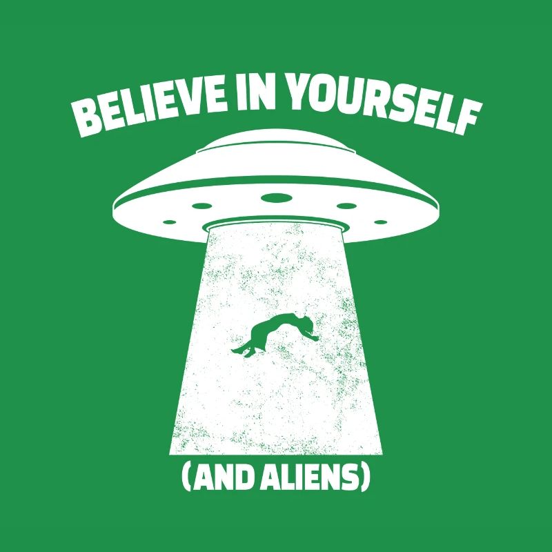 Funny Alien Ufo Gift Outer Space Sci-Fi Joke Gag