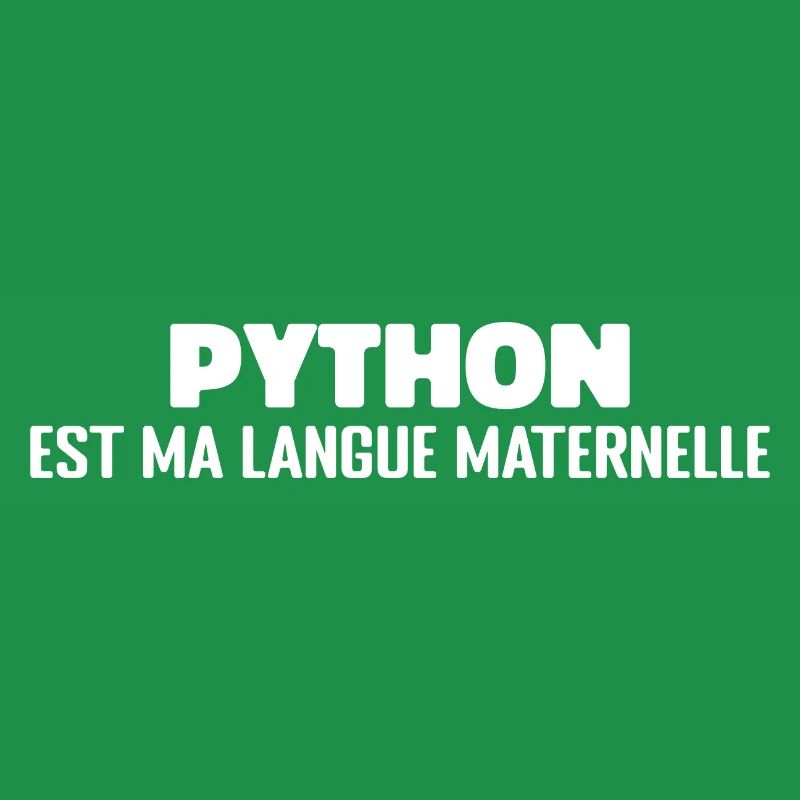Python Est Ma Langue Maternelle