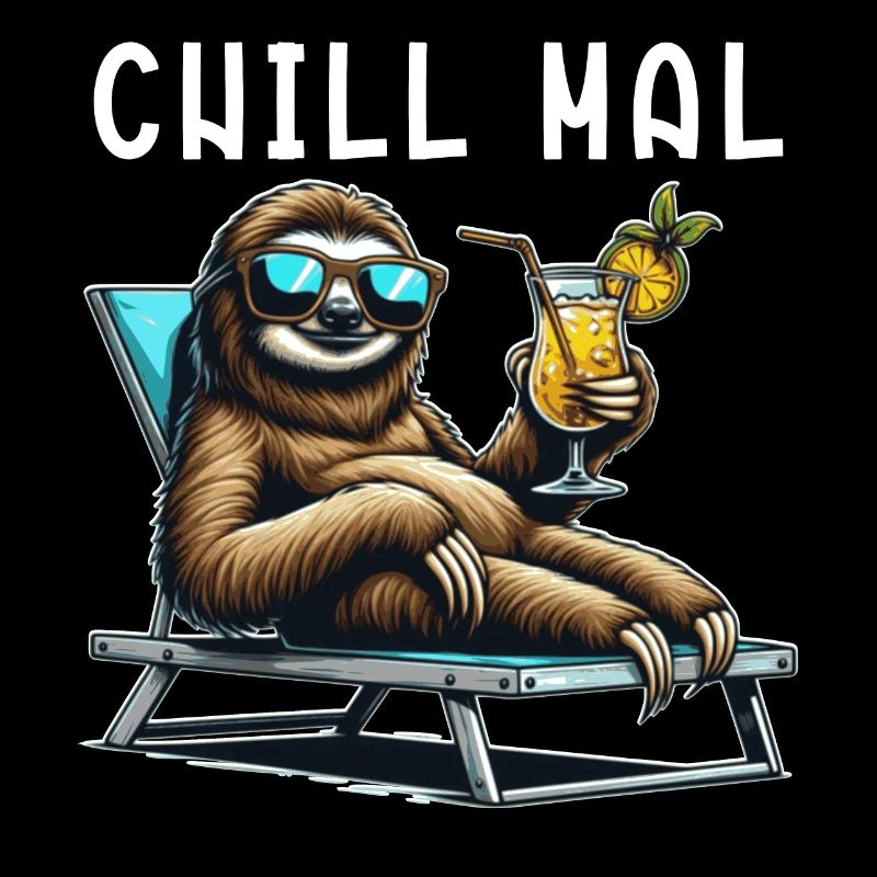 Chillen Faultier - chill mal