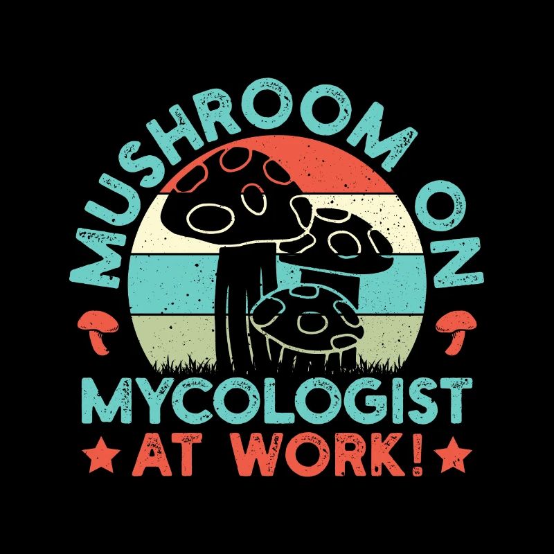 Mushroom Foraging Hunter Mycologist At Work Morel