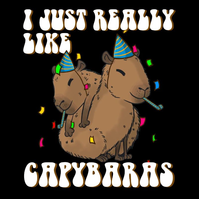 Capybara Geburtstag lustiger Spruch